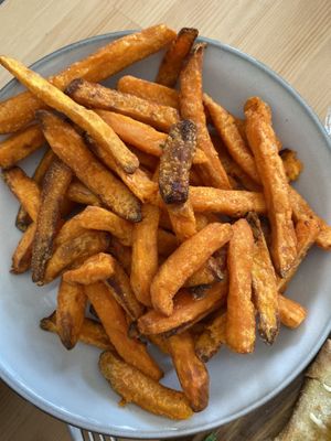 Sweet potato fries   at Manna - Taste & See in Starnberg