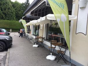 Vegan, frische Luft, Sonne... was will man mehr at Manna - Taste & See in Starnberg