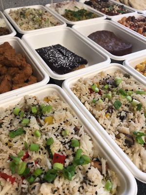 Orders at Rasculture Vegan Food in Birmingham