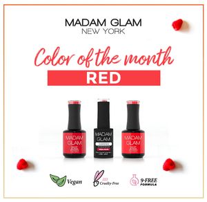Gel polish vegan at ULB® Pattaya #MadamGlam #ULBpattya #gelpolish at Ultimate Lash And Brow Pattaya in Pattaya