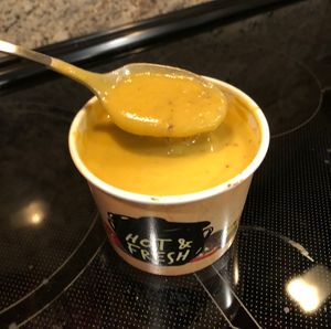 Lentil soup  at Mazzah in Boise