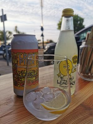 Drinks at Craft Vegan Pizza in Ryde
