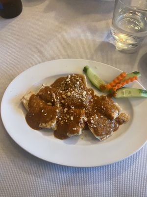 Satay tofu   at V-Namese in Great Yarmouth