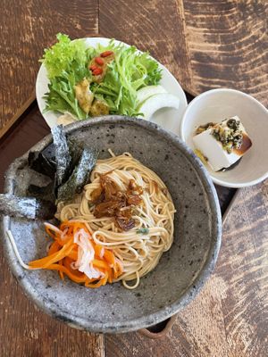 Looks simple, tastes amazing!  #Veganuary at Vegan Bowl 一碗食舖 - Yī Wǎn Shí Pù in Puli