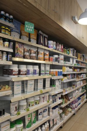 Interior at Verde Natural Market in Lima