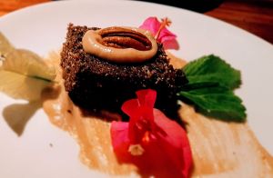 brownie at Zest Raw Vegan Eats in Chicago