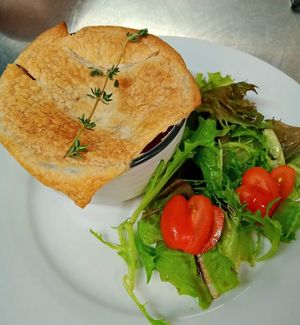 Thyme and White Bean Pot Pie at The Vegan Cook in Everton Hills