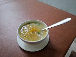Squash soup at Chia Eatery in Dumaguete