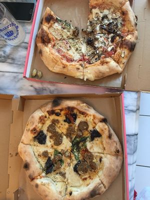 We had the bomba (bottom) and mushroom one (top) at Dr Drooly in Munich