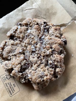 Chocolate sea salt cookie  at Dr Drooly in Munich