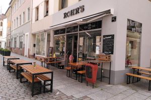 The outside of the new location. at Rohr's Craft Burger in Landau