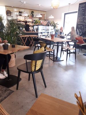 Cute cafe at Kringel in Tallinn