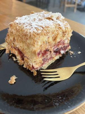 Napoleon cake  at Kringel in Tallinn