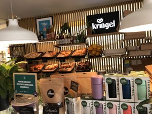 Fresh tasty pastry   at Kringel in Tallinn