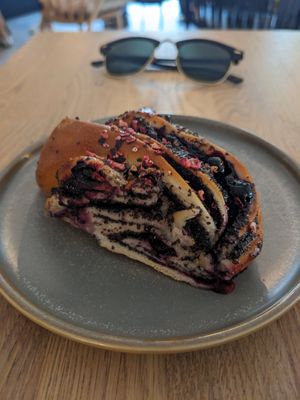 Poppy seed cake at Kringel in Tallinn