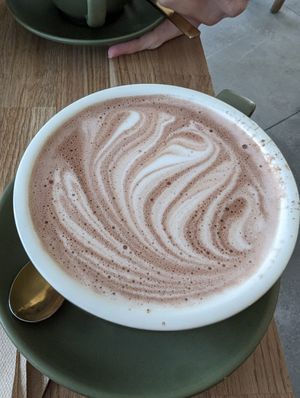 Hot chocolate at Kringel in Tallinn