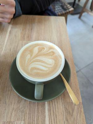 Cappuccino at Kringel in Tallinn