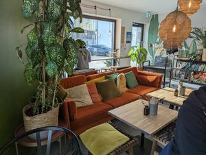 Inside at Kringel in Tallinn