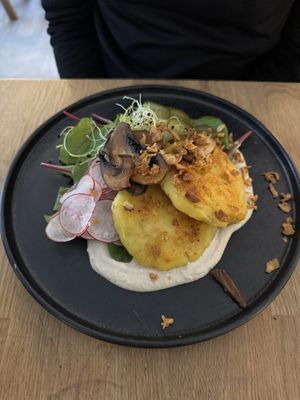 Potato pancakes  at Kringel in Tallinn
