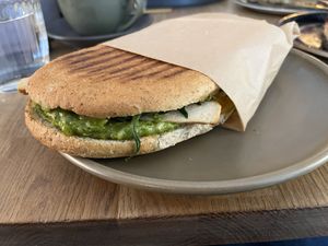 mediteran panini  at Kringel in Tallinn