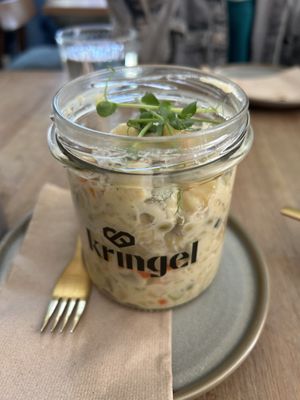 Potato saladd  at Kringel in Tallinn