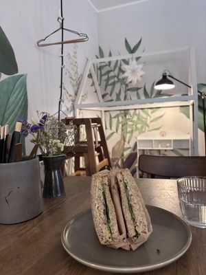 Tuna sandwich - yummy!  at Kringel in Tallinn