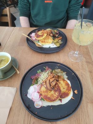Potato pancakes  at Kringel in Tallinn