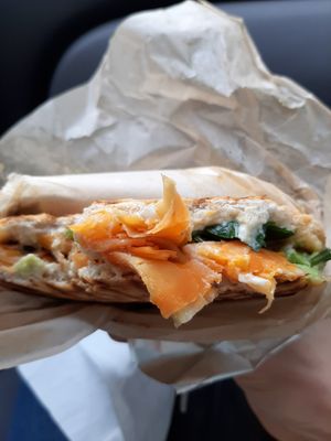 Suitsuporgandi-avokaado panini at Kringel in Tallinn