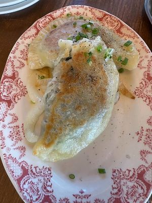 pierogi at The Canvas in Jeju