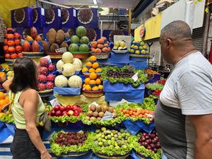   at Mercado Municipal in Sao Paulo