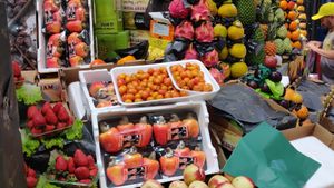 Brazillian Fruits at Mercado Municipal in Sao Paulo