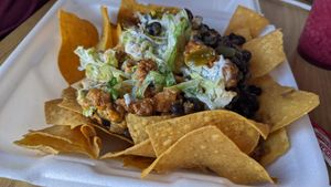 Nachos at Plant Bae in Montgomery