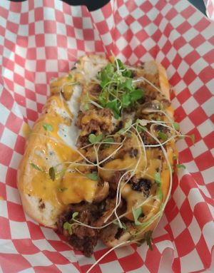 Philly cheese steak  at Plant Bae in Montgomery