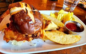 Nashville Style Hot Tofu Sandwich at Above Ground - Pop-up in Oakland