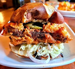 Nashville Style Hot Tofu Sandwich at Above Ground - Pop-up in Oakland