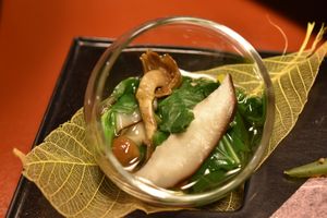 Appetizer at Matsumotoro Hotel in Gunma