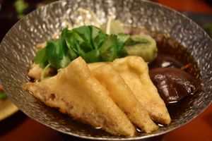 Tofu Sukiyaki at Matsumotoro Hotel in Gunma