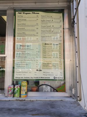 Menu  at Viva! Vegetarian Grill - Food Cart in Eugene