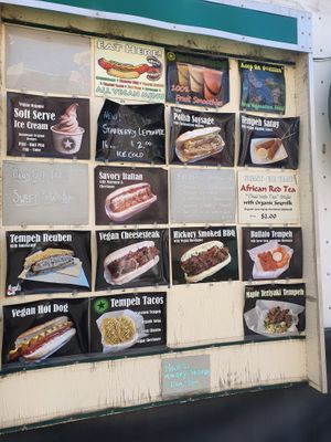 Menu  at Viva! Vegetarian Grill - Food Cart in Eugene
