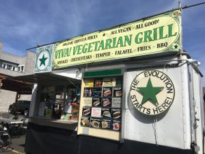 One side at Viva! Vegetarian Grill - Food Cart in Eugene