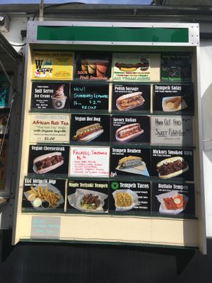 Menu at Viva! Vegetarian Grill - Food Cart in Eugene