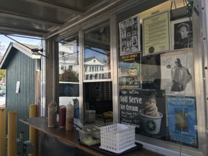 Order counter at Viva! Vegetarian Grill - Food Cart in Eugene