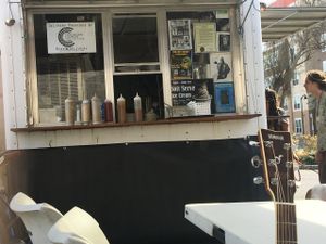 Counter at Viva! Vegetarian Grill - Food Cart in Eugene