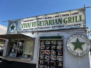  at Viva! Vegetarian Grill - Food Cart in Eugene
