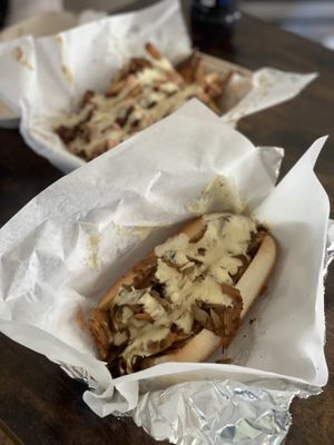 Cheese steak   at Viva! Vegetarian Grill - Food Cart in Eugene
