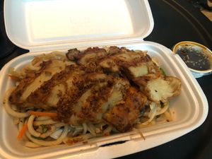 Udon and „duck“ at Thuy Phat Sushi Express in Hannover