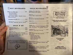   at Water Street Bagel Co in Syracuse