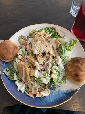 der vegane caesar salat   at Green Bee in Rinteln