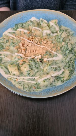 Vegane Gnocchi Spinaci at Green Bee in Rinteln