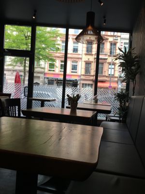 Indoor seating  at Hanoi September in Cologne